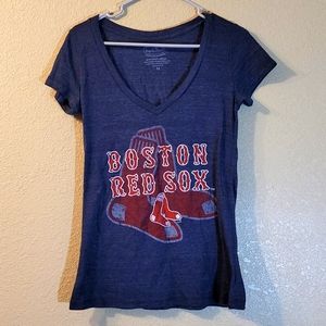 Boston Red Sox being tee